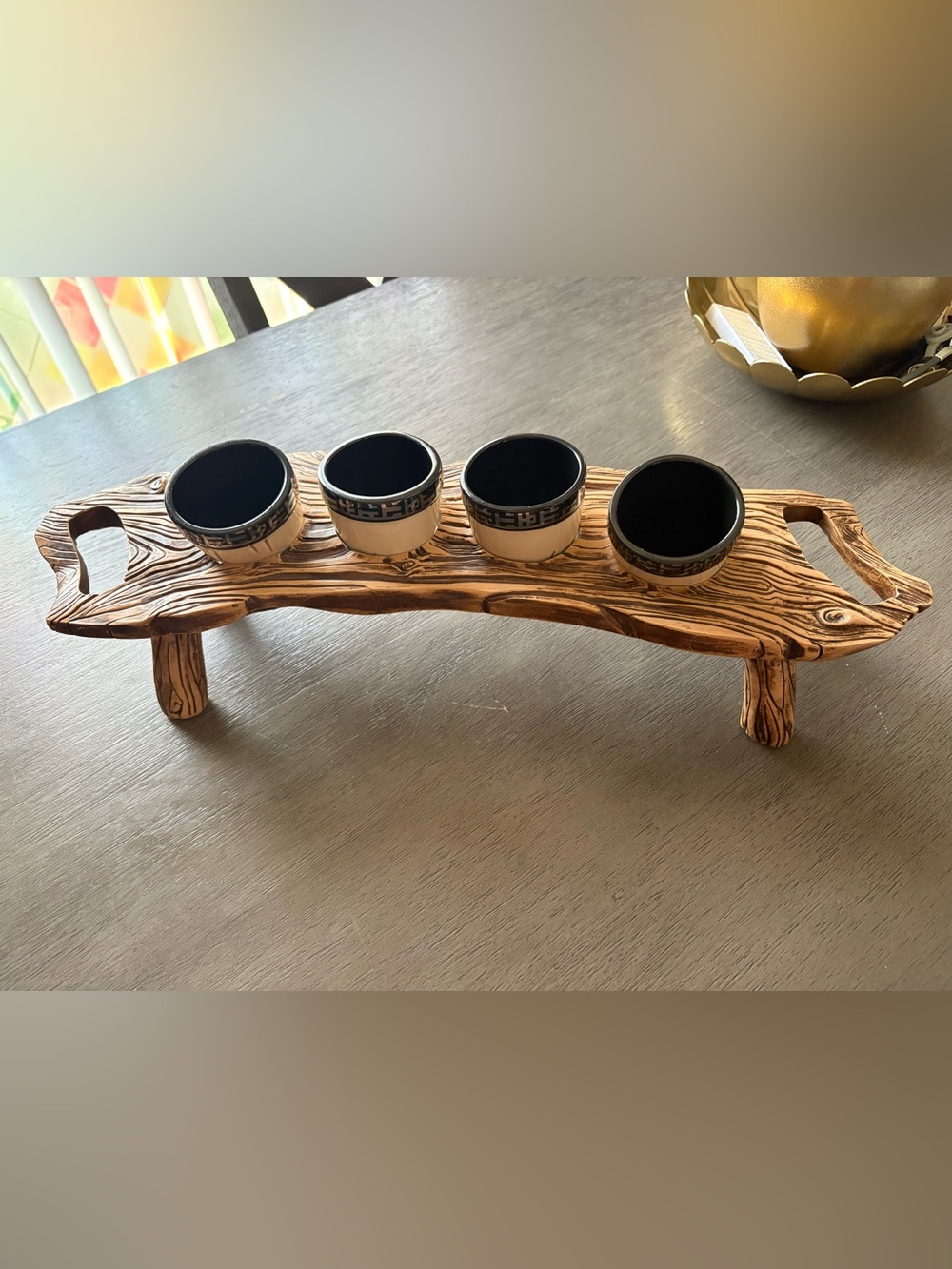 DISNEY Star Wars Galaxy's Edge Oga's Cantina Rancor Tooth Beer Flight